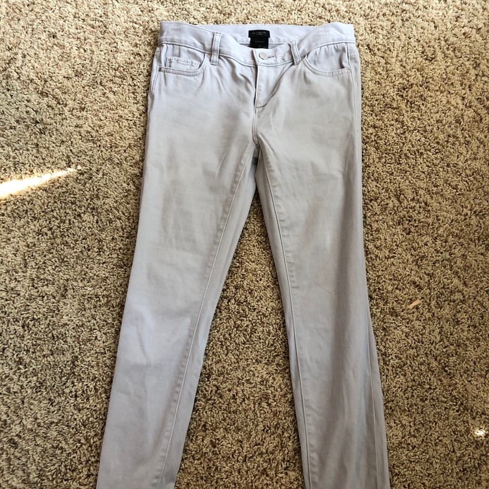 ❤️4/$10 Ann Taylor Factory Grey Jeggings